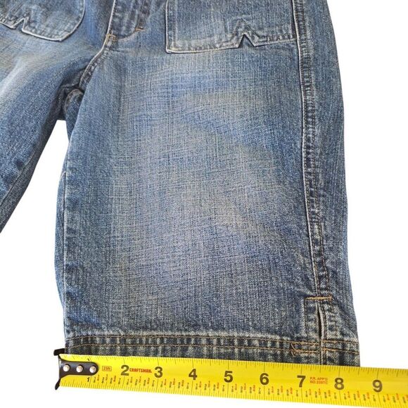 Riders Copper Shorts Denim Modest Length Blue Jean Shorts 5/6 100% Cotton - Picture 9 of 16